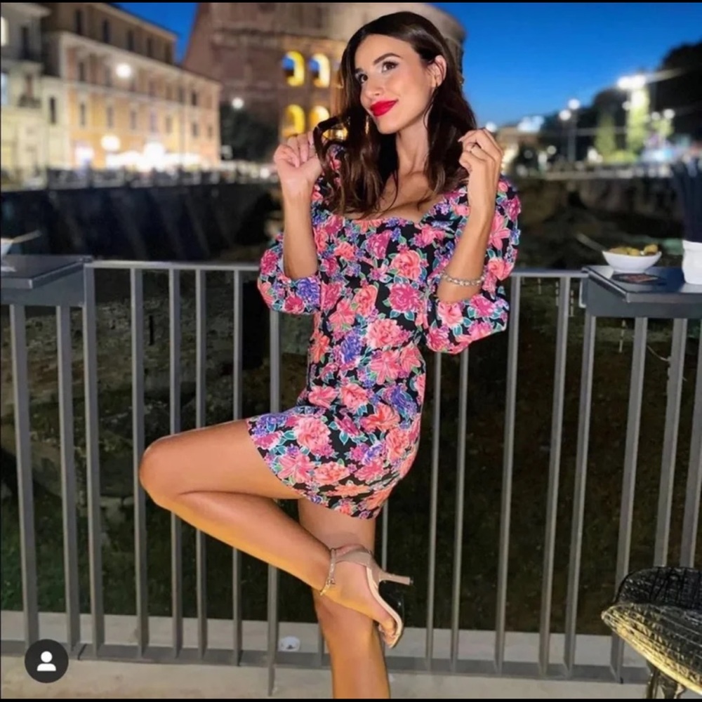 Zara Floral Print Dress